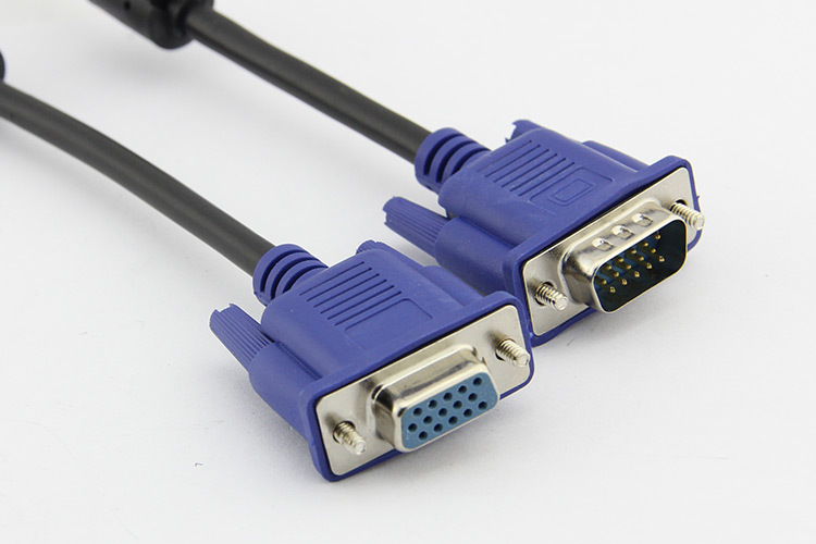 VGA線1.5米公對(duì)母液晶延長(zhǎng)線 計(jì)算機(jī)顯示器信號(hào)傳輸?shù)目煽窟x擇